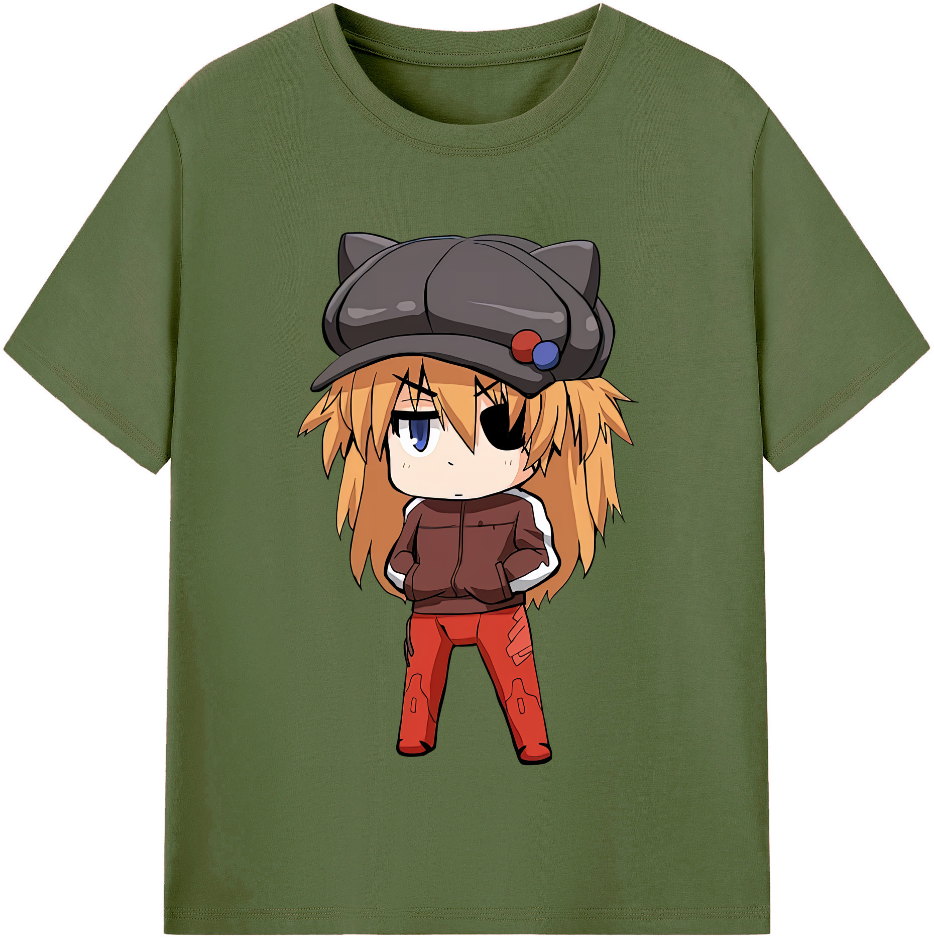 （画像用） EVA 新世紀エヴァンゲリオン 綿100％半袖Tシャツ（フロントプリント）